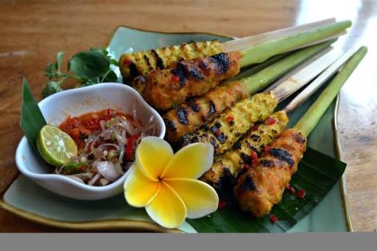 Sate Lilit Khas Bali/Sumber Foto Twitter