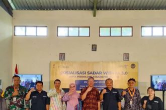 Pembukaan Sosialisasi Sadar Wisata 5.0 di Desa Pager Sari dan Desa Ambartawang, Senin (27/2/2023). Sumber foto: disparpora.magelangkab