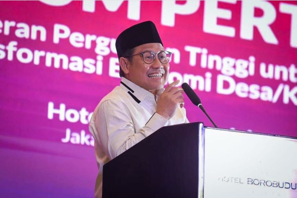 Kenang Pembentukan UU Desa dan Kemendes PDTT, Gus Muhaimin: Keberhasilan Reformasi Pembangunan  