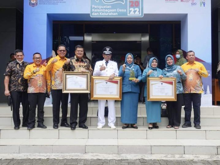 Kampung Bandar Agung juara II lomba Desa tingkat nasional regional I Sumatera. Sumber: bandaragung.id