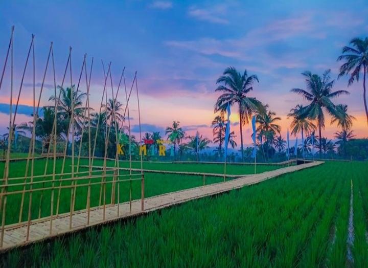 Pemandangan alam yang ditawarkan Desa Wisata Kemiri, Kabupaten Jember Sumber: Ig@wisatakemiri