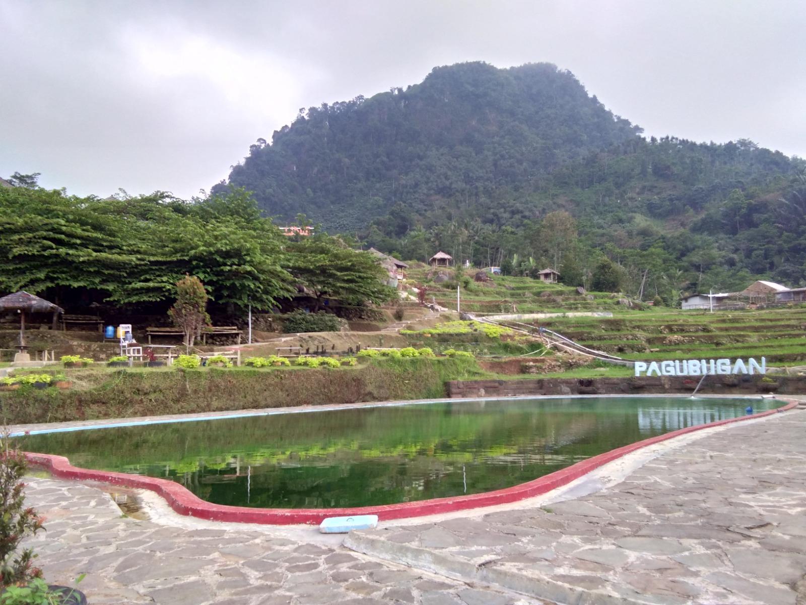 Wahana kolam di Wisata Pagubugan Desa Wisata Melung. Sumber : Pengelola Wisata Pagubugan Desa Wisata Melung.