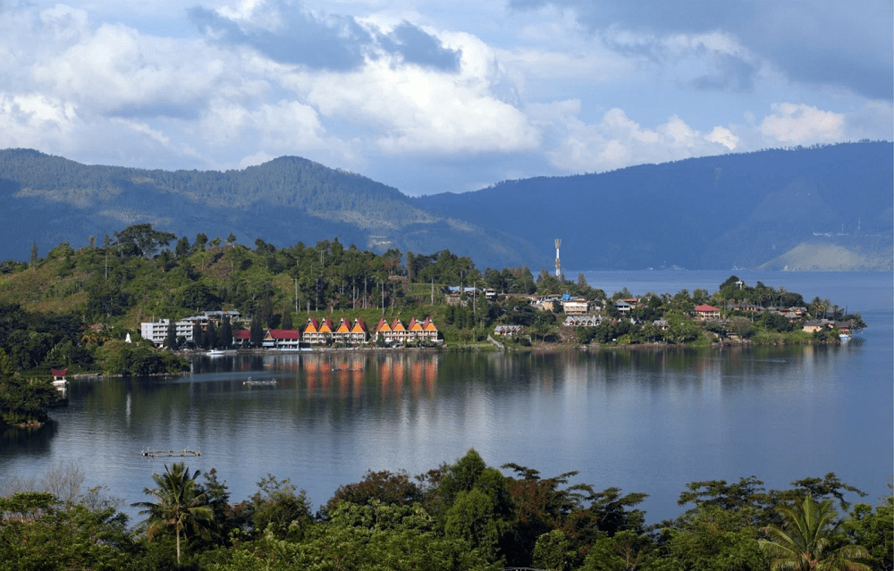 Panorama Desa Wisata Tomok, Perpaduan Danau Toba dan Pedesaan. Suumber; Istimewa