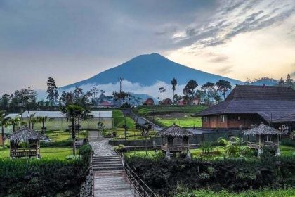 View dari Desa Wisata Lembah Asri Serang. Sumber Foto: Instagram @dlas_serang