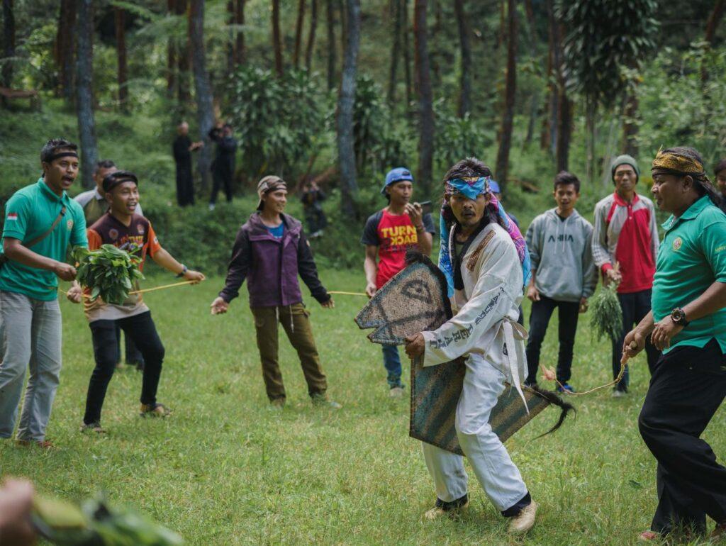 Atraksi Budaya Kuda Lumping Desa Wisata Taraju. Sumber: Pokdarwis Taraju