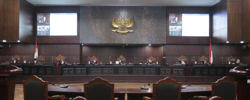 Sidang Mahkama Konstitusi. Sumber Foto: MKRI.id