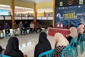 Suasana kegiatan pelatihan content creator bagi forum anak desa di Maesan Sumber Foto: Istimewa