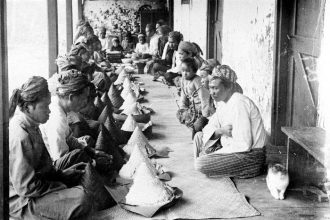 Prosesi pelaksanaan tradisi Danyang di Desa Mangga Dua, Kabupaten Serdang Bedagai Sumber foto: mediacenter.serdangbedagaikab.go.id
