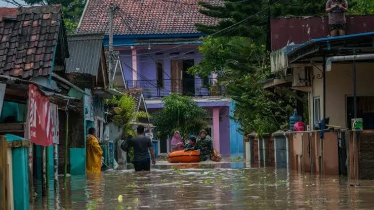 Desa Barito Selatan Terendam Banjir Sumber: Istimewa