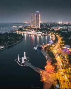 Wisata Ancol Menjelang Malam Sumber: Instagram @fendy_chandra