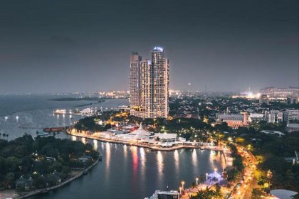 Wisata Ancol Menjelang Malam Sumber: Instagram @fendy_chandra