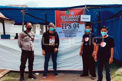 potret suasana di bilik pemilihan umum Kepala Desa. Sumber: KPU.GO.ID