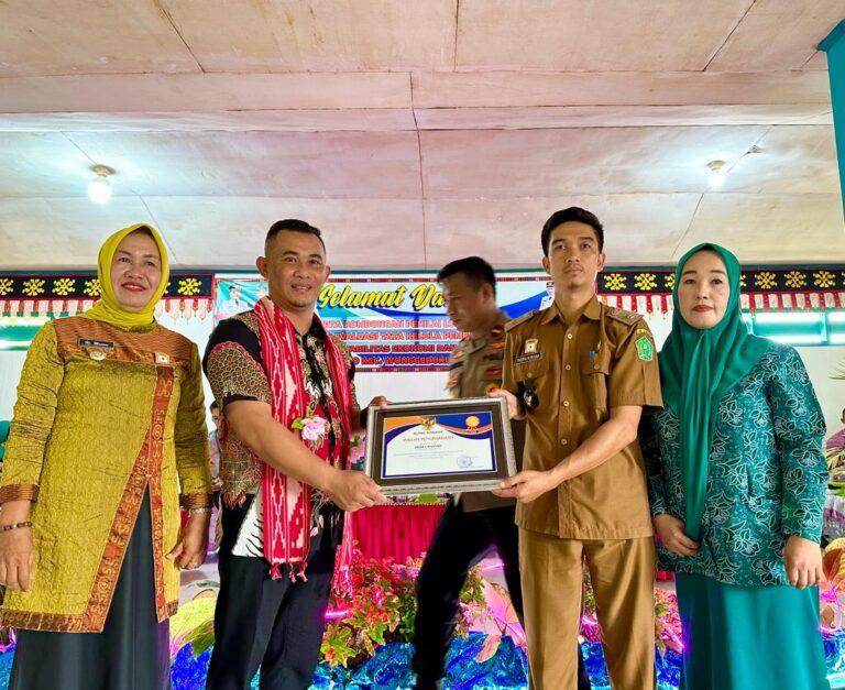 Tim Penilaian Lomba Desa bertandang di Desa Lalohao, Kecamatan Wonggeduku, Konawe. Kamis (18/5/2023). Sumber Foto: Istimewa