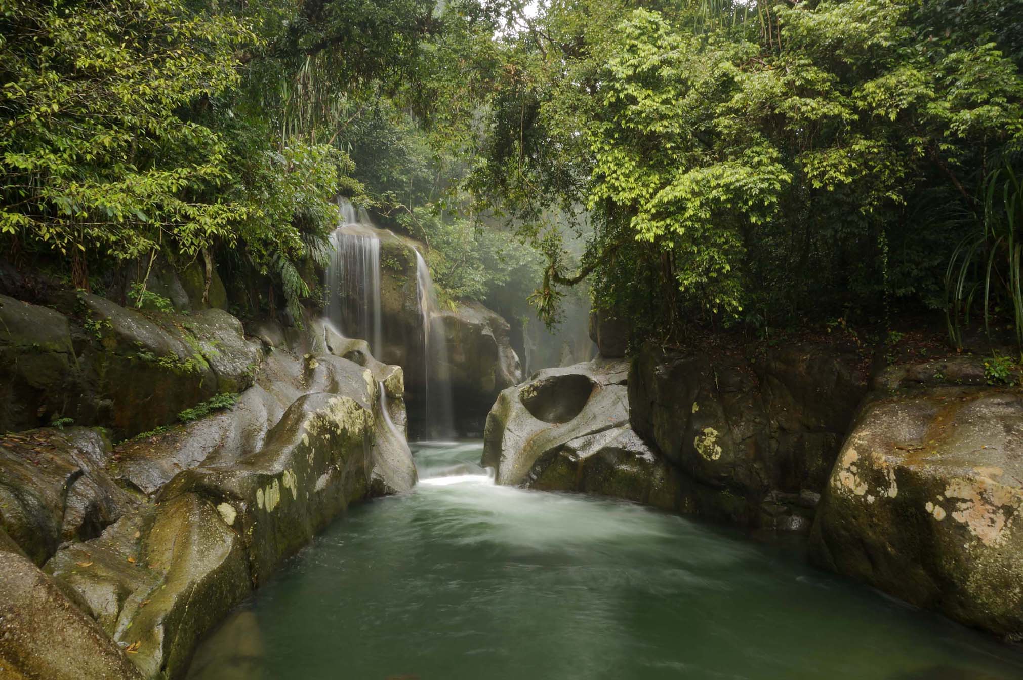 Kolam Alami di Desa Wisata Nyarai terbentuk ratusan tahun. Sumber foto : Pengelola Desa Wisata Nyarai.