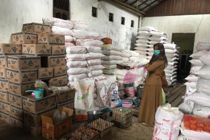 Pasar murah di Desa Pekauman, Martapura Timur. Sumber foto: banjarkab.go.id