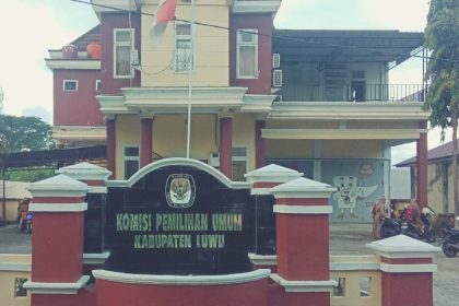Kantor KPU Kabupaten Luwu Sumber Foto: Istimewa