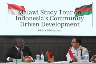 Sekjen Taufik saat menerima kunjungan Delegasi Pemerintah Malawai. Sumber foto: Humas Kemendes PDTT