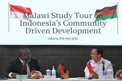 Sekjen Taufik saat menerima kunjungan Delegasi Pemerintah Malawai. Sumber foto: Humas Kemendes PDTT