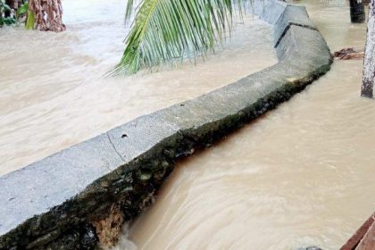 Kondisi banjir di Desa Tanimbar Sumber Foto: Istimewa