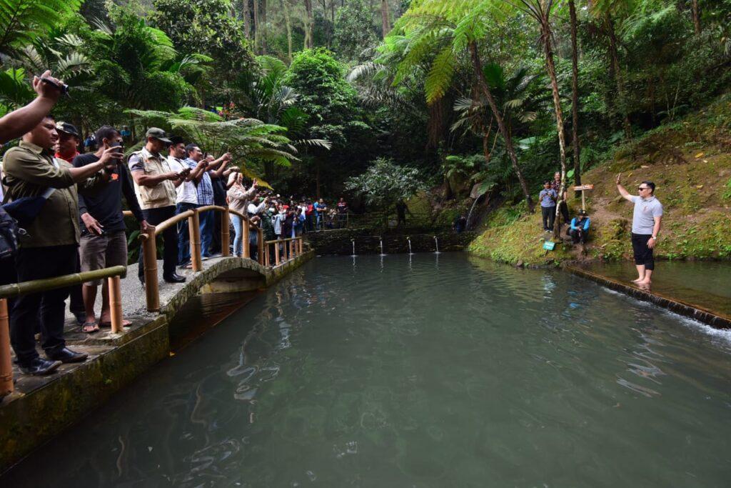 Desa Wisata Bantaragung didatanga Gubernur Jawa barat. Sumber: Pengelola Wisarta