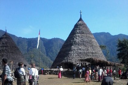 Desa Wisata Wae Rebo di Nusa Tenggara Timur Sumber Foto: jadesta.kemenparekraf.go.id