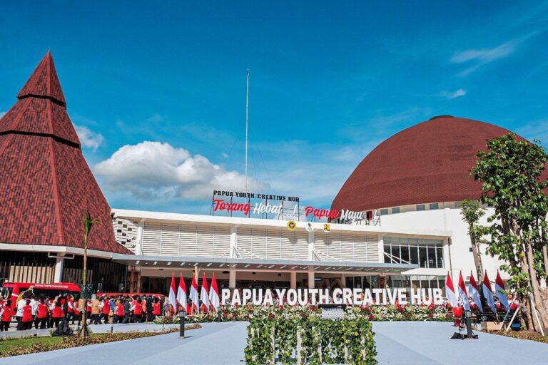 Gedung Papua Youth Creative Hub (PYCH). Sumber foto: Website kemenparekraf.go.id