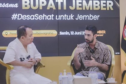 Pertemuan Reza dan Bupati Jember, Sumber Foto: Instagram @pemkabjember