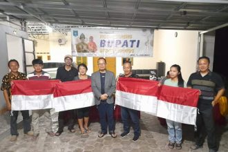 Algafry Rahman saat acara ngopi bareng bupati, Sumber foto: facebook Dinas Kominfosta Bateng