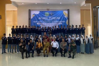 Delapan Desa Bersih Narkoba di Pulang Pisau. Sumber foto: peloporwiratama.co.id