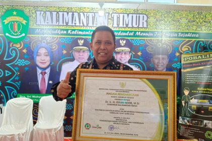 Posyantek Desa Telihan Bontang dinobatkan sebagai juara pertama. Sumber foto: diskominfo.kaltimprov.go.id
