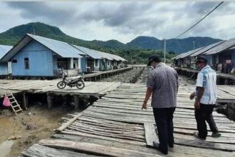 Ilustrasi kampung nelayan di Kabupaten Lombok Tengah. Sumber foto: Dok. Pemprov NTB