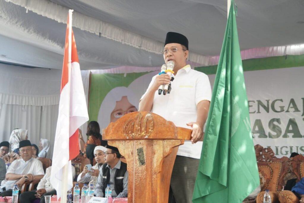 Gubernur NTB, Zulkieflimansyah saat launcing program Pesat Desa di Desa Lunyuk, Kabupaten Sumbawa Sumber Foto: ntbprov.go.id