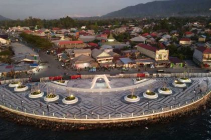 Lokasi Tugu Zero Point Halmahera Selatan. Sumber foto: Istimewa