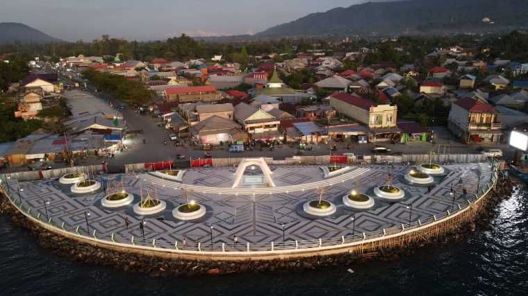 Lokasi Tugu Zero Point Halmahera Selatan. Sumber foto: Istimewa