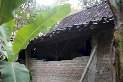 Dampak Gempa Bumi Bantul. Sumber Foto: @bpbdklatenkab