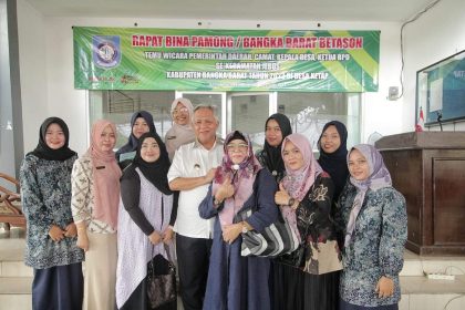 Foto kegiatan betason Bupati Bangka Barat dan pamong masyarakat, Sumber foto: https://bangkabaratkab.go.id/