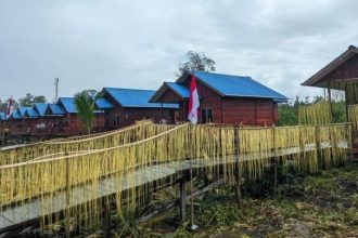 Bantuan 75 unit rumah untuk warga. Sumber foto: Istimewa