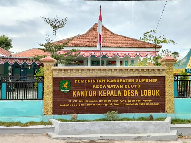 Kantor Kepala Desa Lobuk, Sumber Foto: sumenepkab.go.id