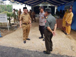 Tim Evaluator Kompetisi Desa Lakukan Klarifikasi di Desa Murung Karangan. Sumber foto: tabalong.kalsel.polri.go.id