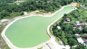 Pembangunan Embung Tampung 7000 M3 Oleh PUPR Kotabaru. Sumber foto: pu.go.id