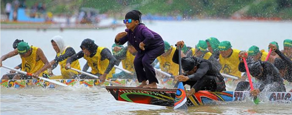 Pacu Jalur Tradisi Khas Kuansing, Sumber Foto: Web Kuansing