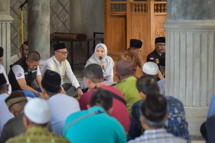 foto Wagub NTB saat di Desa Taman Ayu, sumber foto: sumber resmi NTB