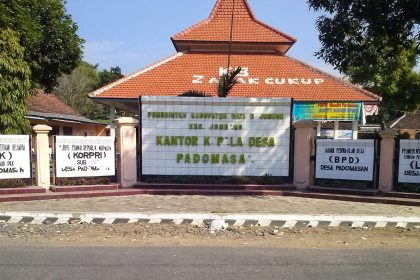 Kantor Kepala Desa Padomasan. Sumber foto: Dok Pemdes Padomasan.