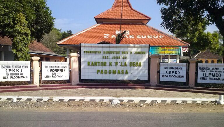 Kantor Kepala Desa Padomasan. Sumber foto: Dok Pemdes Padomasan.