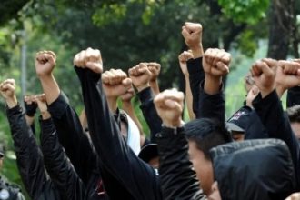 Ilustrasi demonstrasi Sumber foto: iStock.