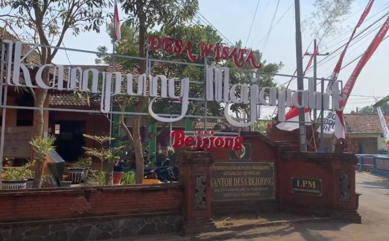 Desa Wisata Kampung Majapahit. Sumber: Humas PLN UID Jatim.