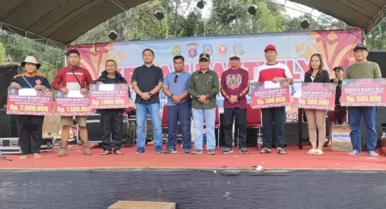 Desa Tumbang Baloi Dipilih sebagai Lokasi Kemah Bakti ELY. Sumber foto : diskominfo.kalteng.go.id