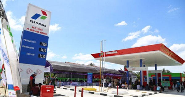 Ilustrasi SPBU. Sumber: Dok Pertamina.