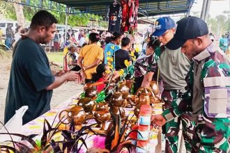 Festival Kelapa ke-2 di Skouw, Sumber Foto: Akun Instagram @kodam17