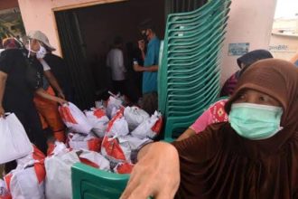 Ilustrasi foto pembagian sembako, sumber foto: istimewa